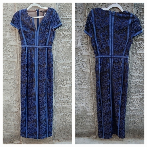 Bcbgmaxazria‎ Cailean Floral Lace Gown - Picture 2 of 3
